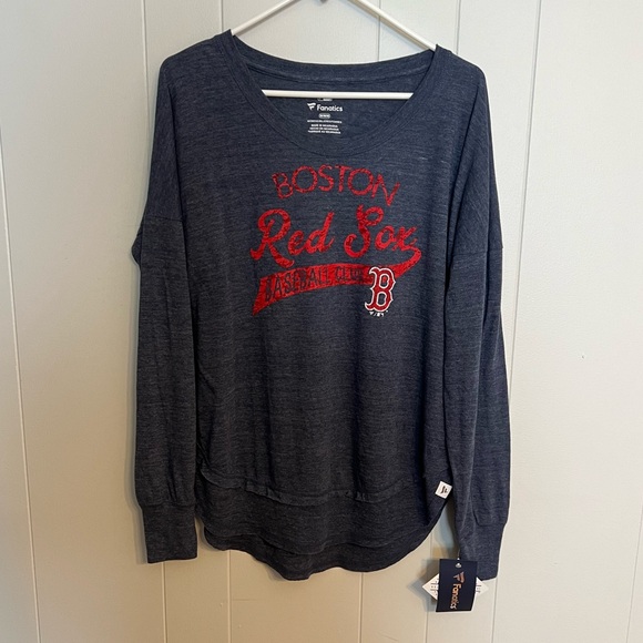 Fanatics Boston Red Sox long sleeve T-shirt‎ size M NWT - Picture 1 of 6